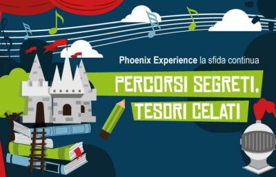 Locandina Phoenix Experience la sfida continua, percorsi segreti, tesori celati